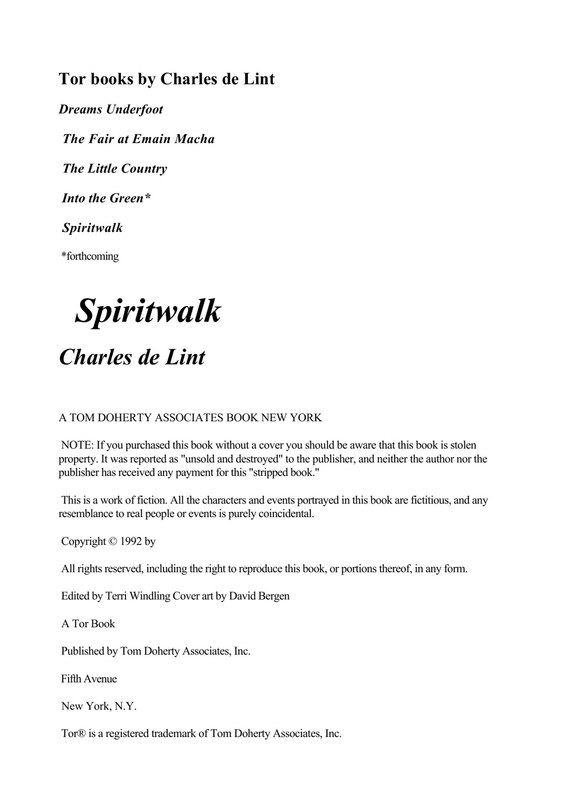 Spiritwalk