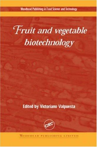 Fruit and Vegetable Biotechnology