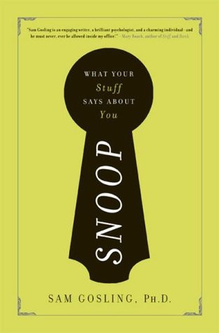 Snoop: What Your Stuff Says About You