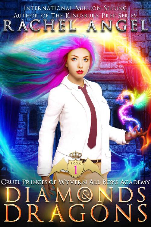Diamonds and Dragons: A High School NA Reverse Harem Dark Fantasy Bully Romance