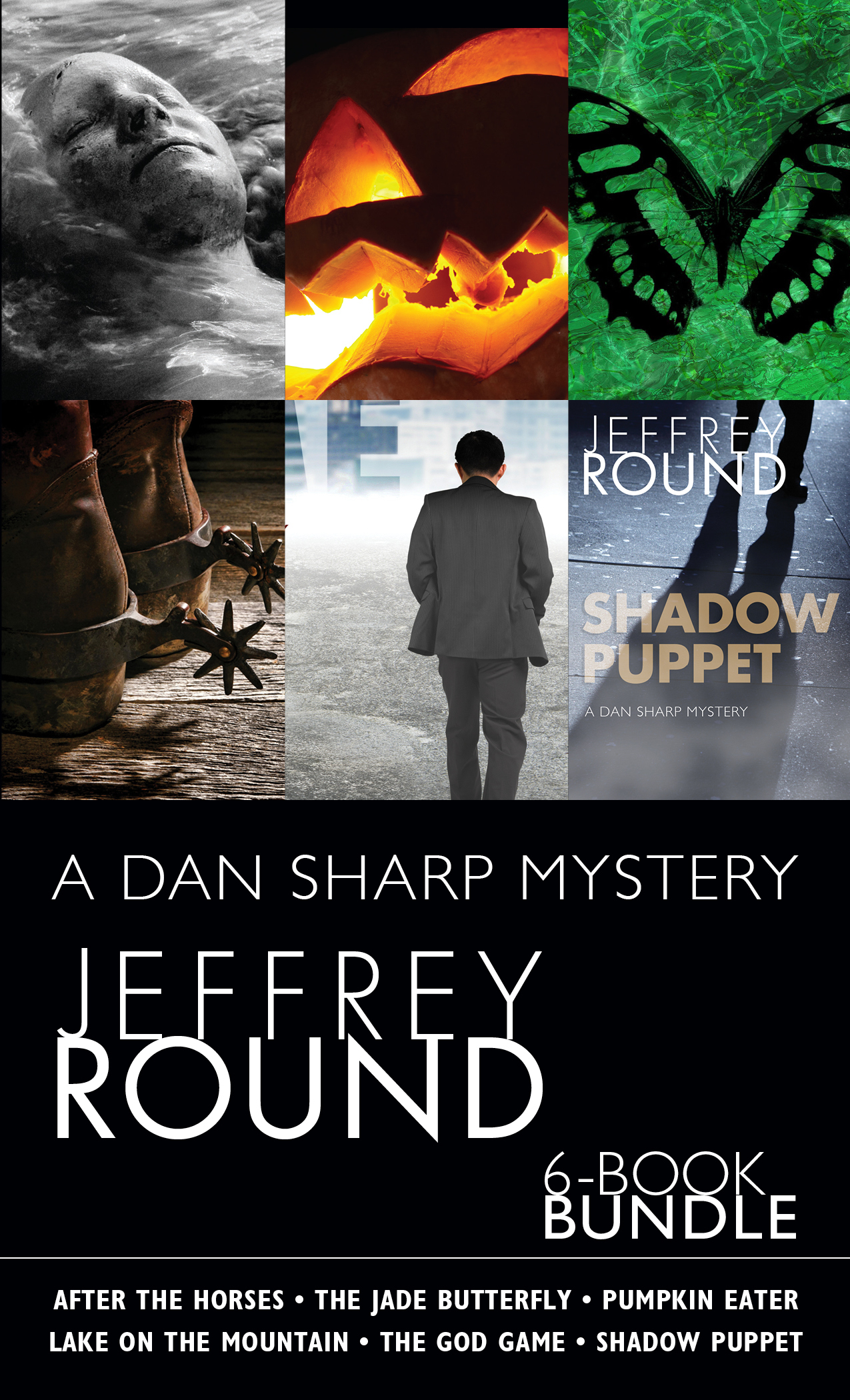 Dan Sharp Mysteries 6-Book Bundle: Shadow Puppet / the God Game / After the Horses / and 3 More