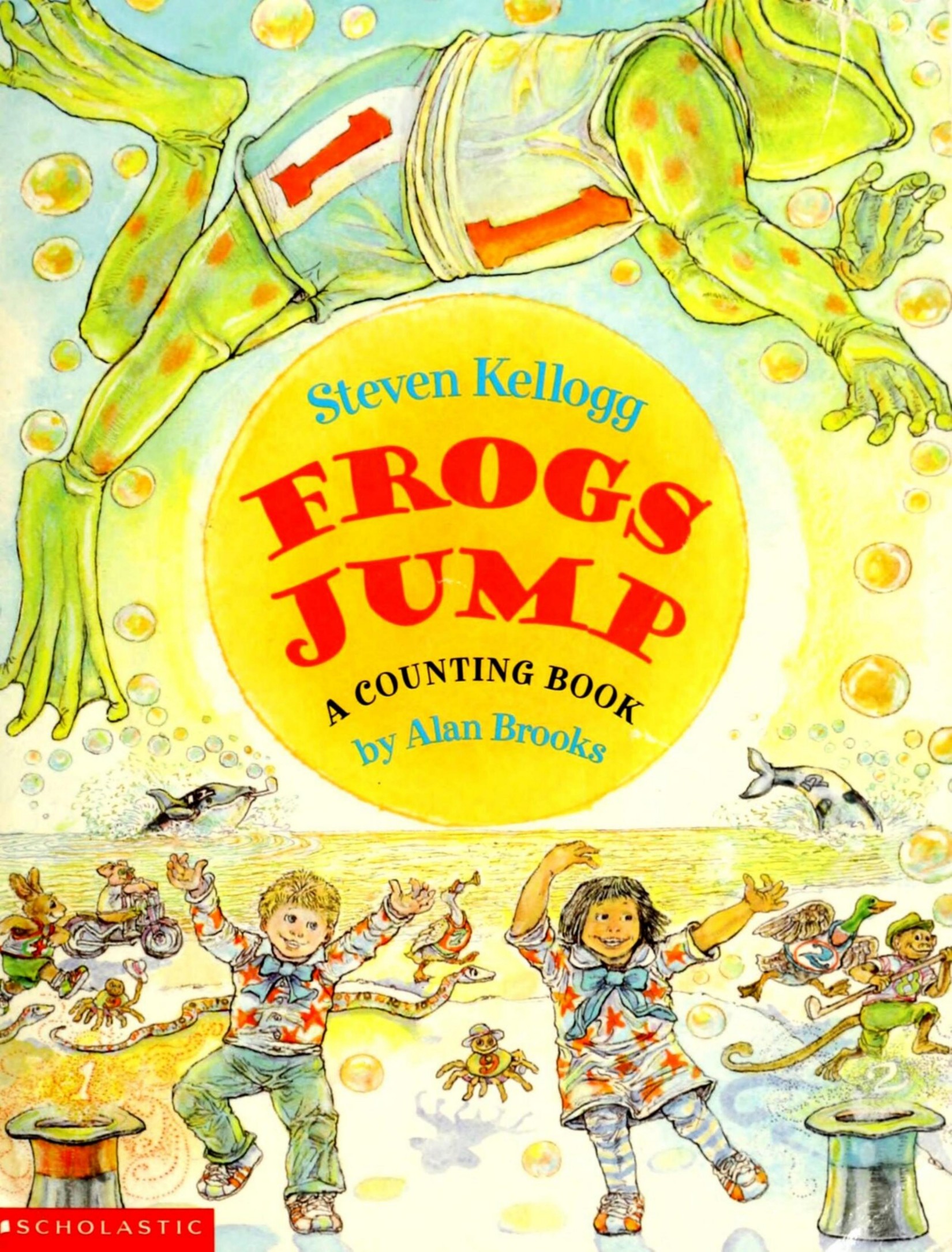 Frogs Jump: A Counting Book