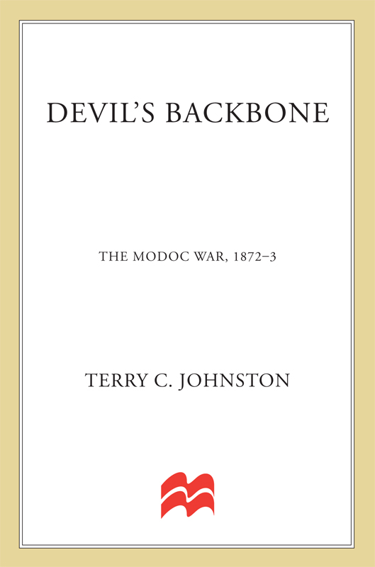 DEVIL'S BACKBONE: The Modoc War, 1872-3