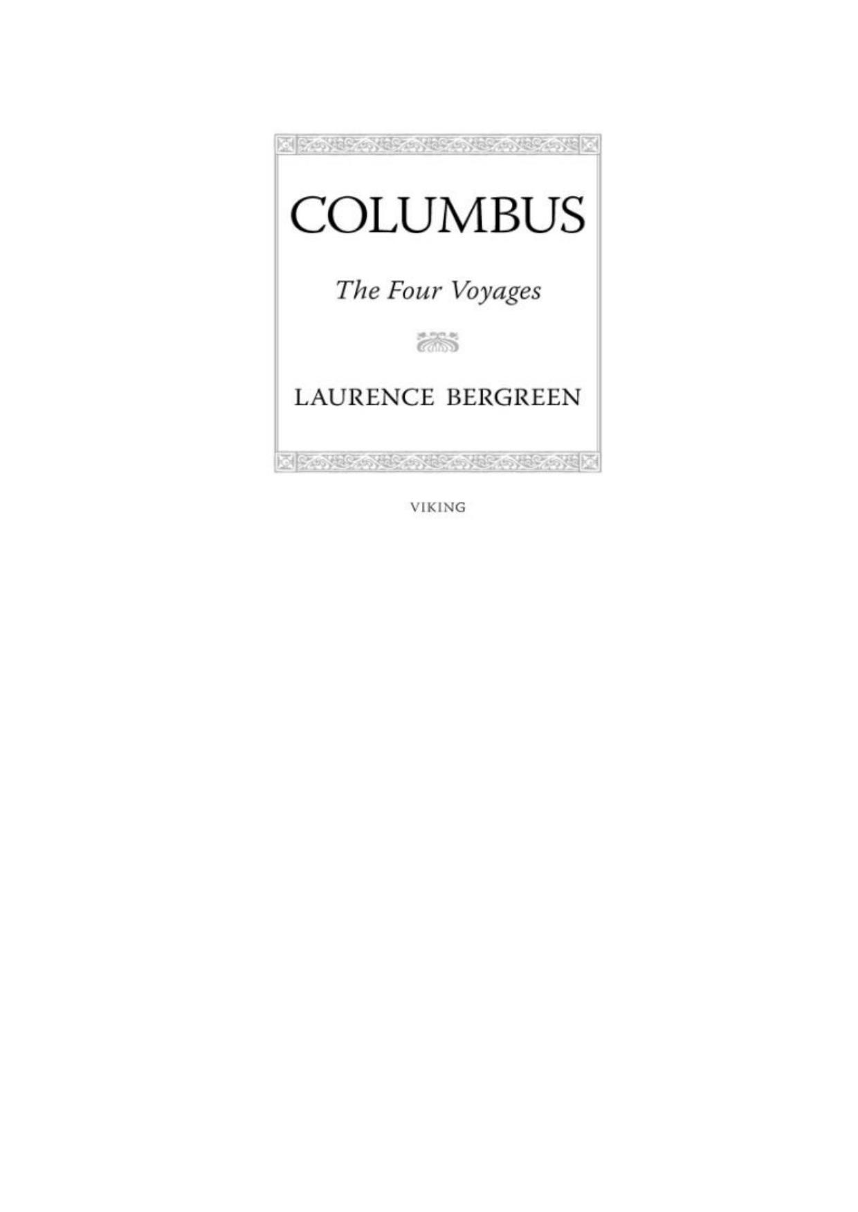 Columbus: The Four Voyages, 1492-1504